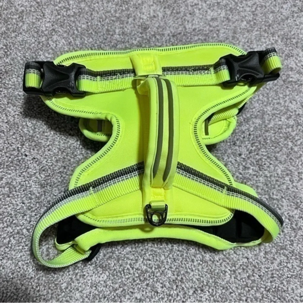 💚NWOT neon neoprene sports harness size small